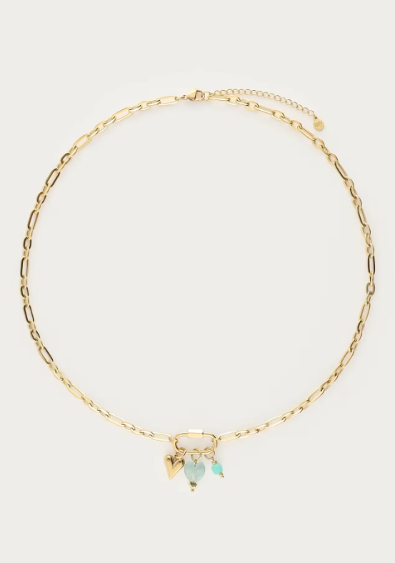 Collar de cadena botánica