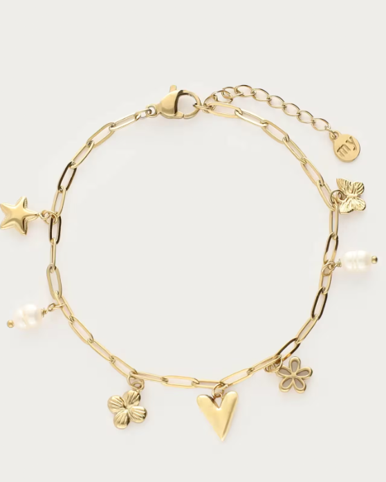 Pulsera minimalista de eslabones