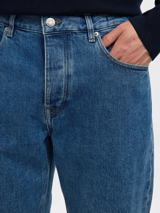 Jeans de corte recto confeccionados en denim