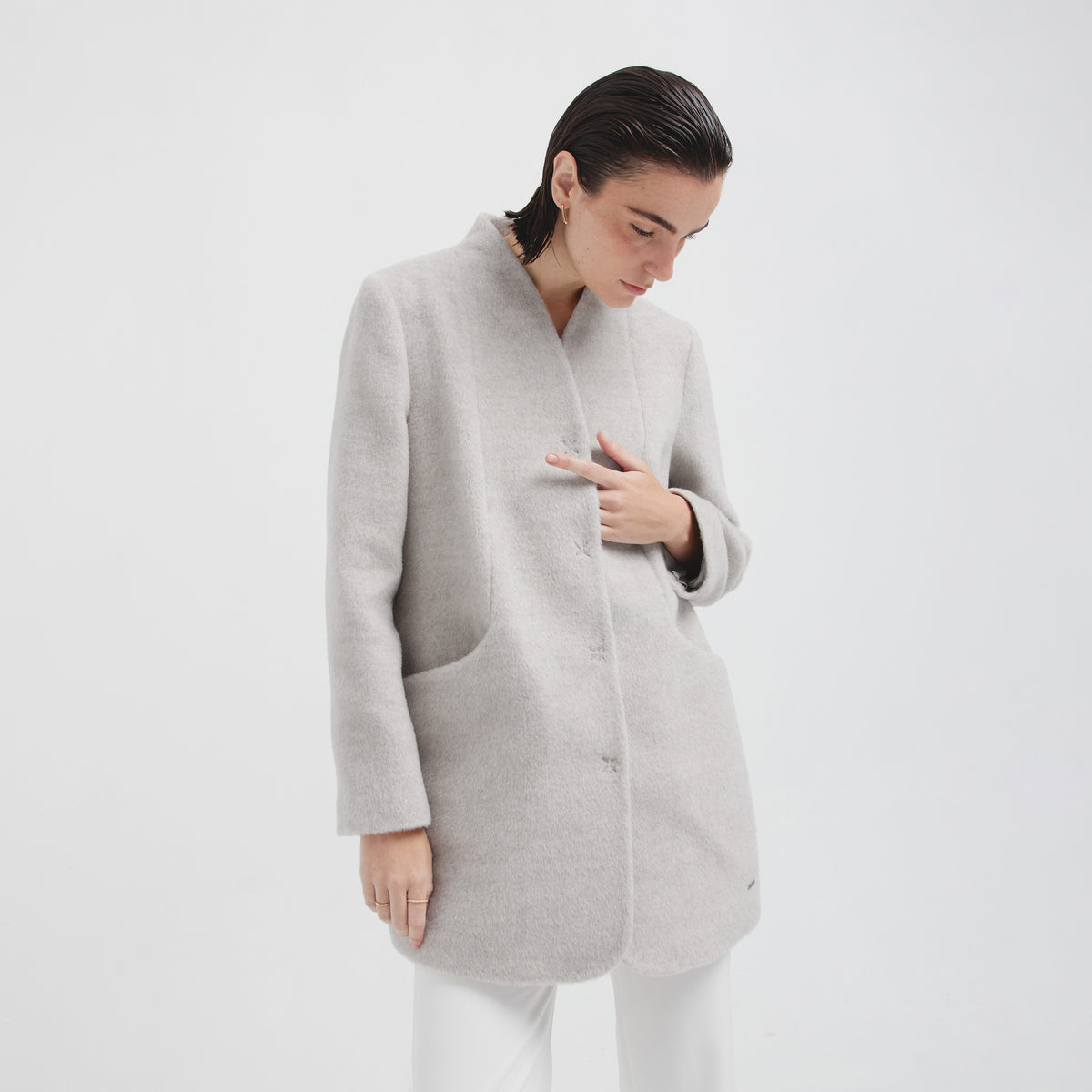 CREAM COAT