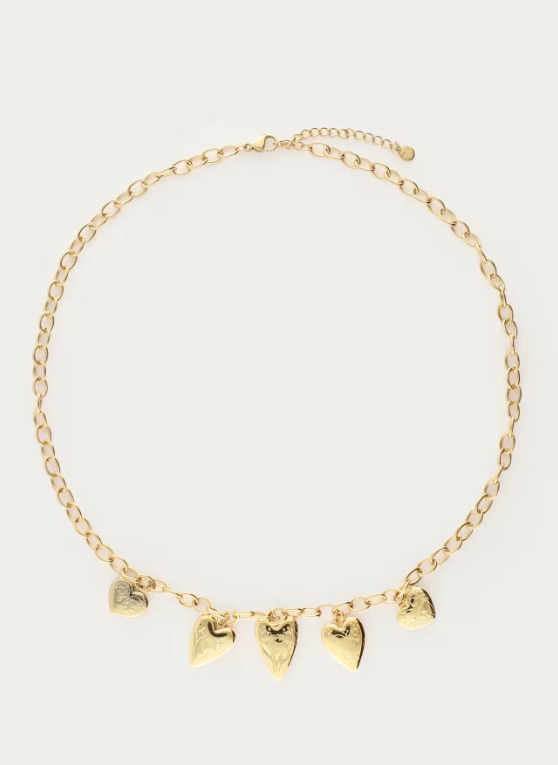 Collar de eslabones de diseño llamativo