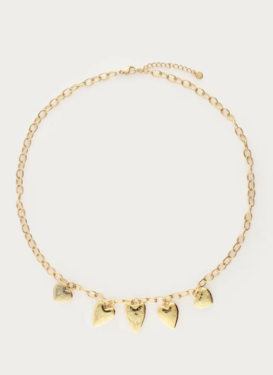 Collar de eslabones de diseño llamativo