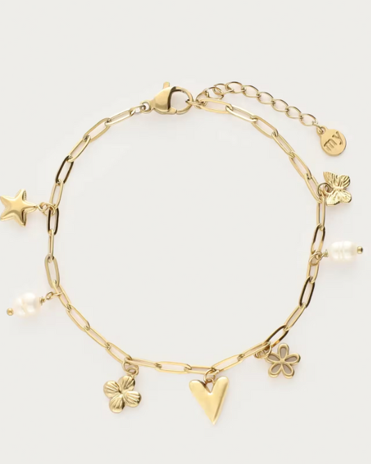 Pulsera minimalista de eslabones