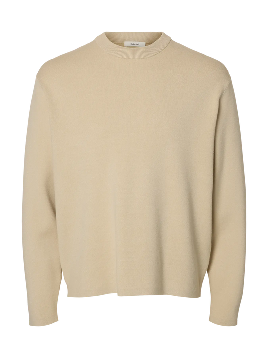 Jersey de cuello redondo